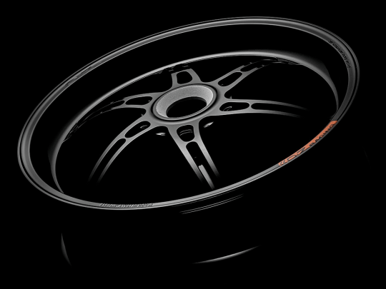 OZ Racing - GASS Aluminum 6 Spoke Rear Wheel - Matte BLACK - Ducati V2 - H6012DU55Z1M